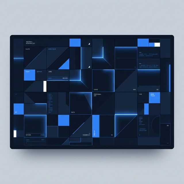 Cyber-Minimalist Theme