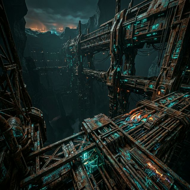Rusted Megastructure