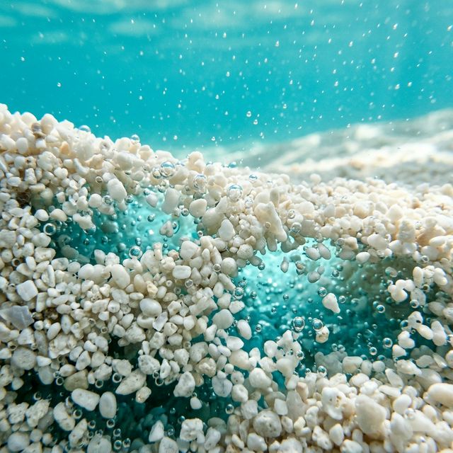 Bubbles and Sand