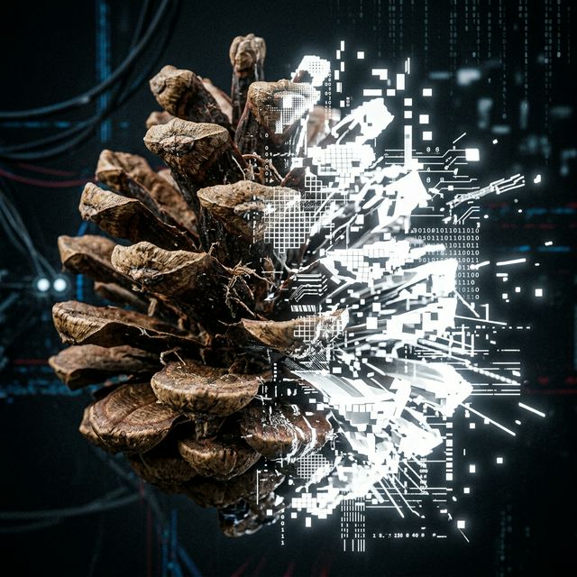 Glitching Pinecone