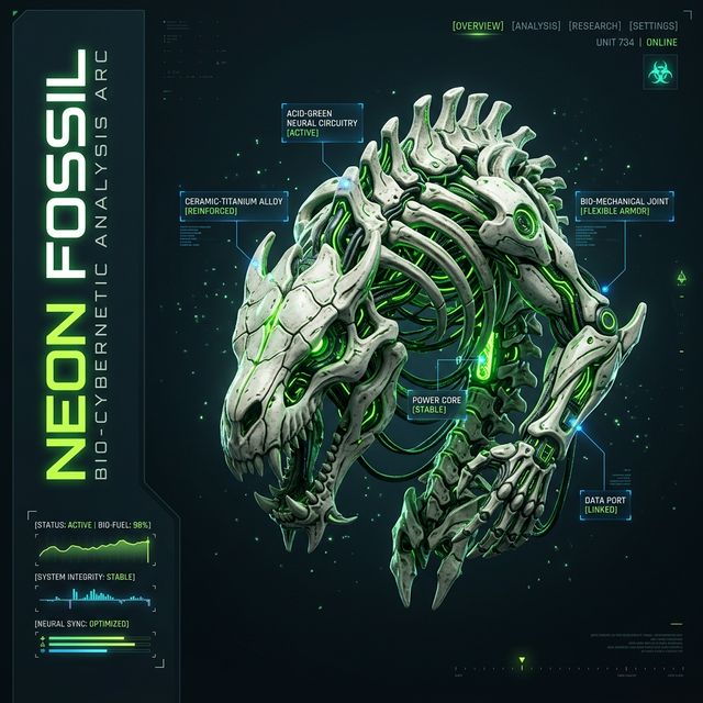 Neon Fossil Ecosystem